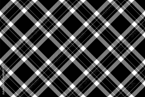 Background check plaid of vector pattern fabric with a texture textile tartan seamless.