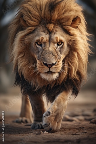 Ein Löwe nähert sich © Norbert L. Maier