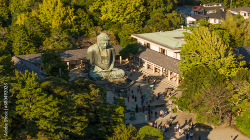 Schilderij op canvas Kamakura, Daibutsu statue, Kotoku-in Temple