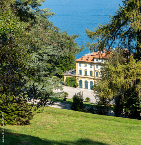 Villa Pallavicino on Lago Maggiore Lake. Stresa. Northern Italy