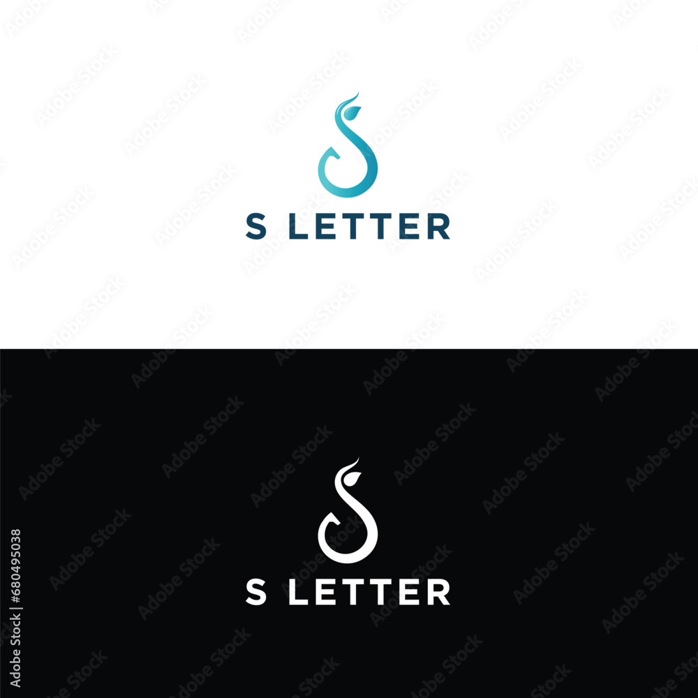 Obraz premium S Letter Logo Design Vector template