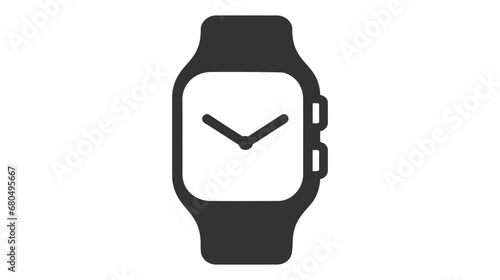 Smart watch icon isolated on white background. Vector icon