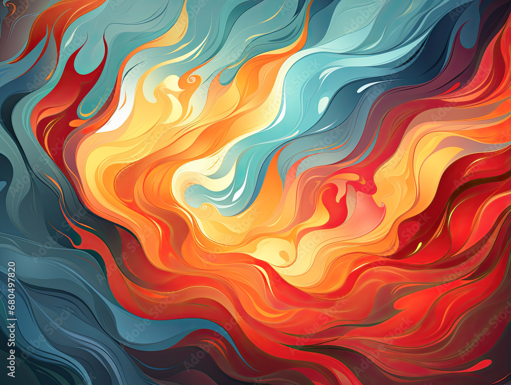 Modern pattern for design with burning fire flames. Abstract background. Modern pattern for design with burning fire flames. Abstract background.