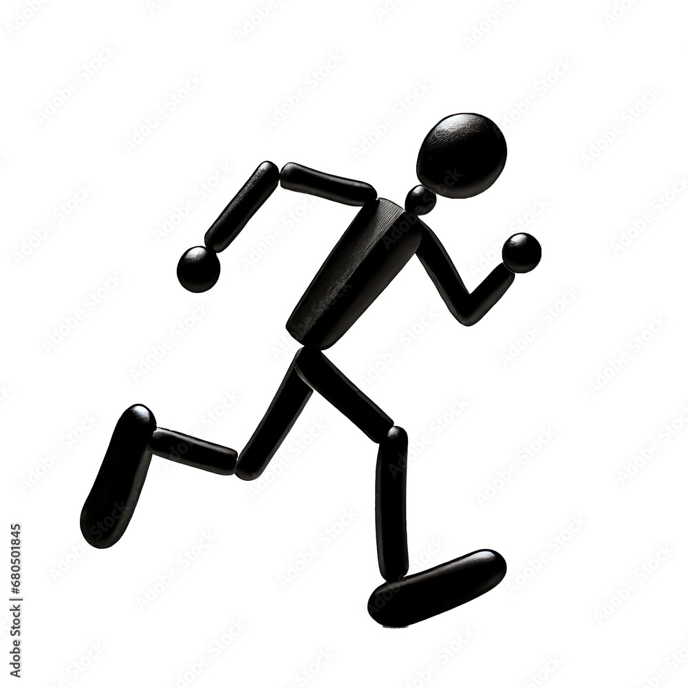Running Matchstick Man 