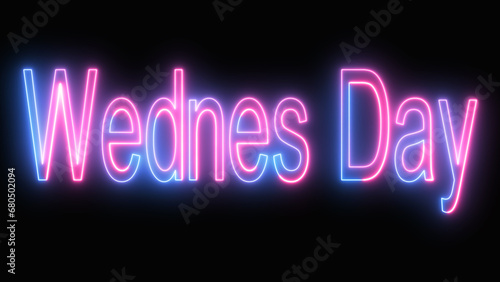 happy wednesday letter calligraphy banner , DAYS OF THE WEEK Icons (WednesDay)