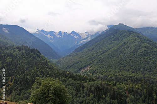 Roads in Upper Svaneti, Georgia