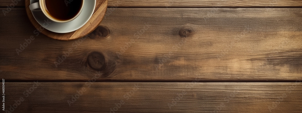 a cup of delicious aromatic coffee on a wooden background.Generative AI a cup of delicious aromatic coffee on a wooden background.Generative AI