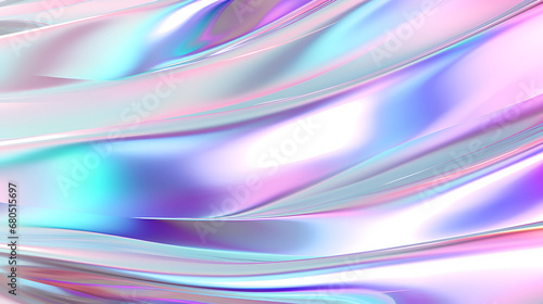 Abstract background images wallpaper.Vibrant colorful holographic texture Abstract background .AI Generative 