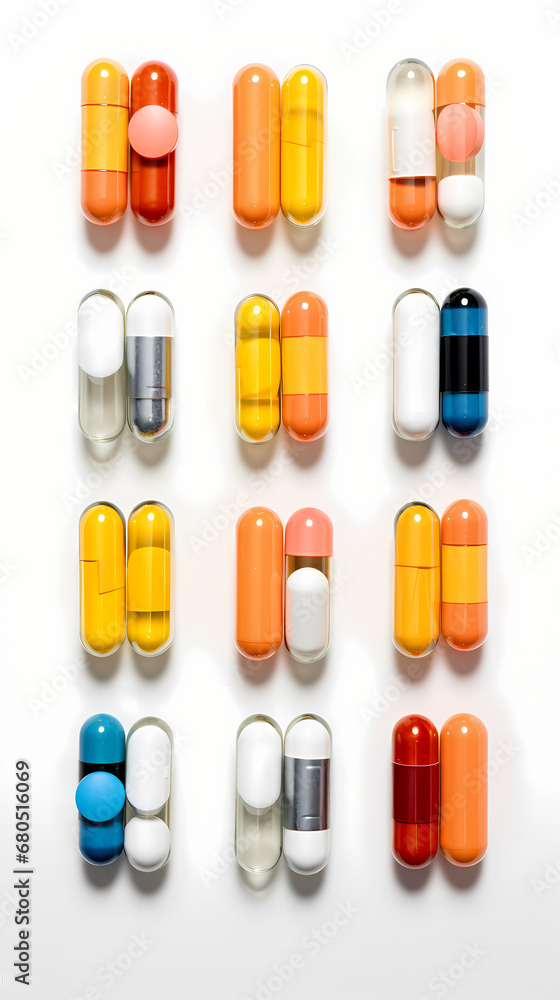 pills drugs pain killers isolated background pills drugs pain killers isolated background