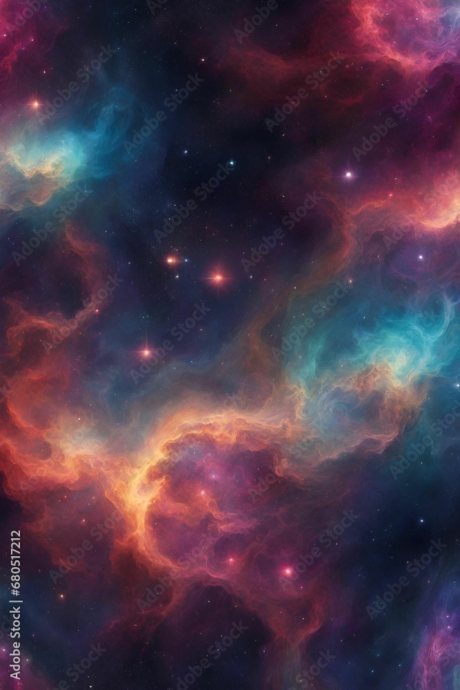 Galactic Nebula Wallpaper.