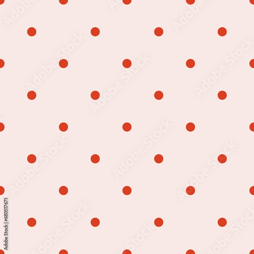 Color Seamless polka dot pattern. Colored repeat dots background for Your design