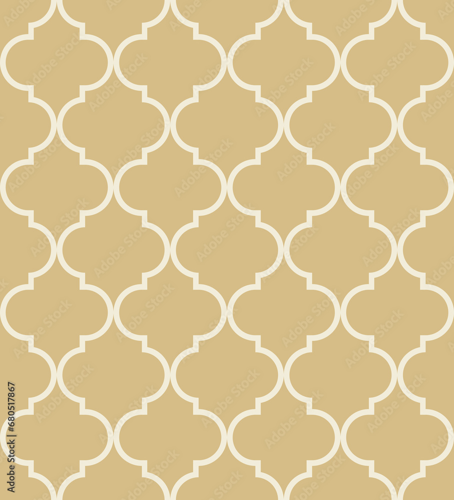 Moroccan Lattice Seamless Pattern in coral. Modern Elegant Backgrounds. Classic Quatrefoil Trellis Ornament. Moroccan Lattice Seamless Pattern in coral. Modern Elegant Backgrounds. Classic Quatrefoil Trellis Ornament.