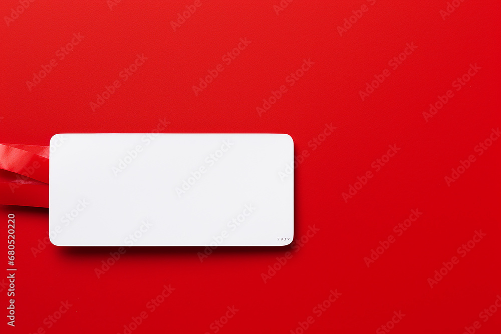 red background with white rectangle,mockup with space for text red background with white rectangle,mockup with space for text