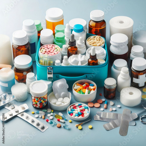 Medicines pharmacy Tablets Medicine, packaged tablets