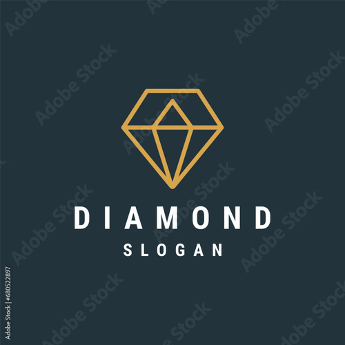 diamond logo template vector illustration design