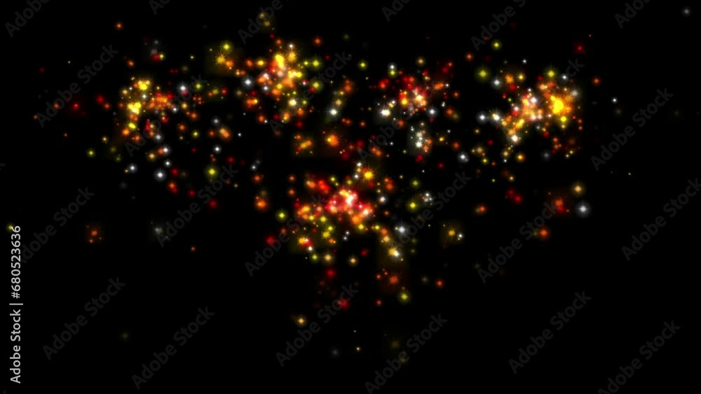 Beautiful flashes of colour for Christmas background, lights and sparkles of colour, black background Beautiful flashes of colour for Christmas background, lights and sparkles of colour, black background