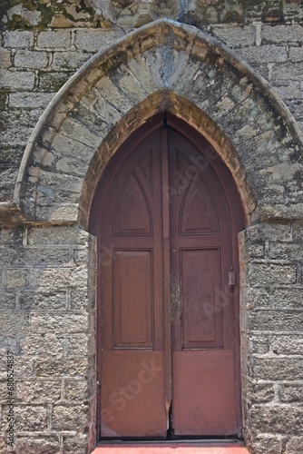 Wallpaper Mural Church entrance door at Lansdowne , Uttarakhand  Torontodigital.ca