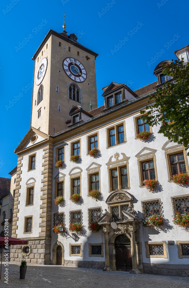 Historic town hall of Regesnsburg