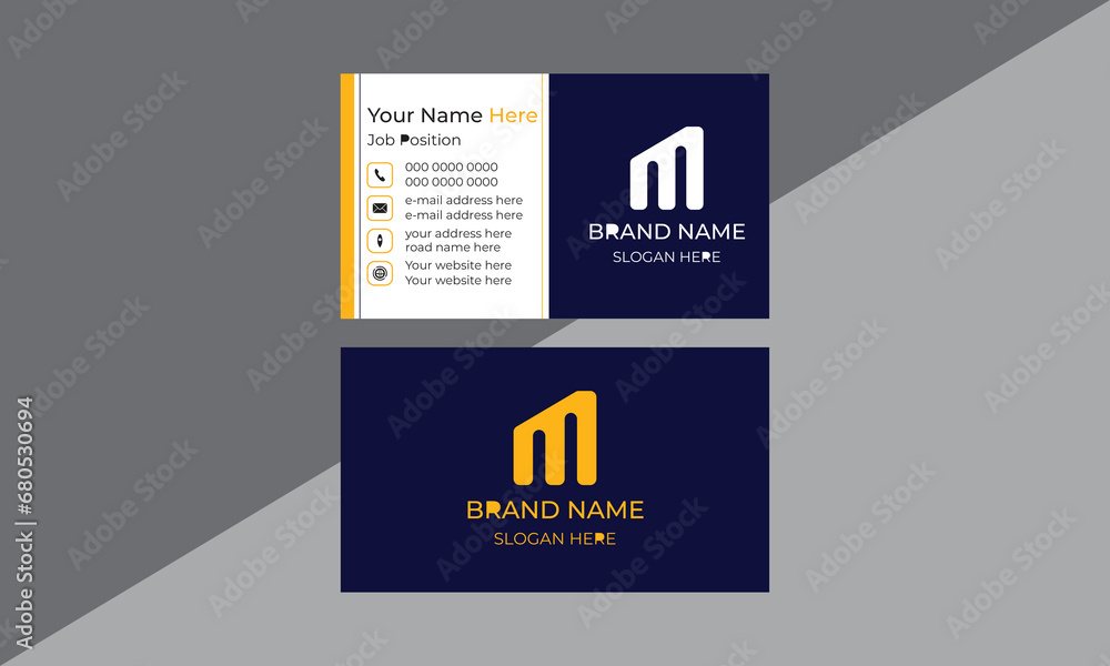 An elegant luxury Modern Creative & Clean business card design.set to print with vector & illustration. An elegant luxury Modern Creative & Clean business card design.set to print with vector & illustration.