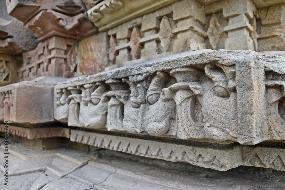 Sculptures on Khajuraho Group of Monuments | UNESCO World Heritage Site, Madhya Pradesh, India