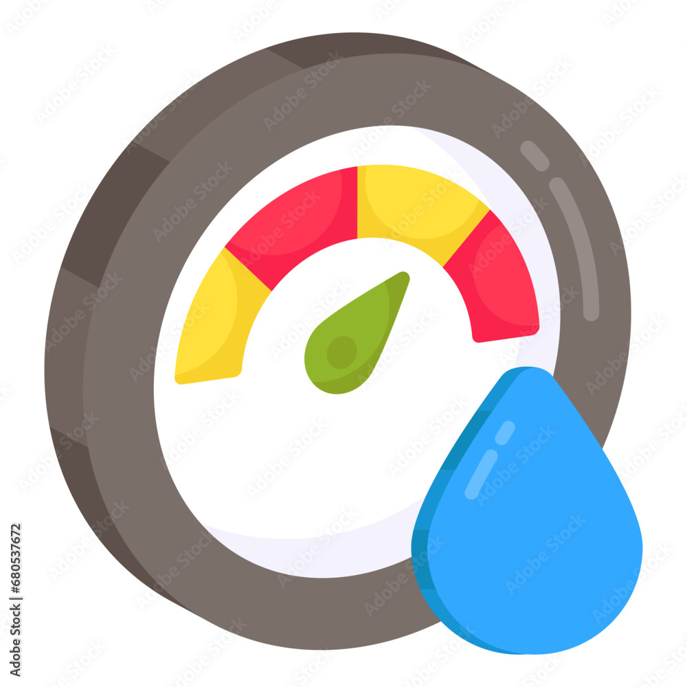 An icon design of rain speed
An icon design of rain speed