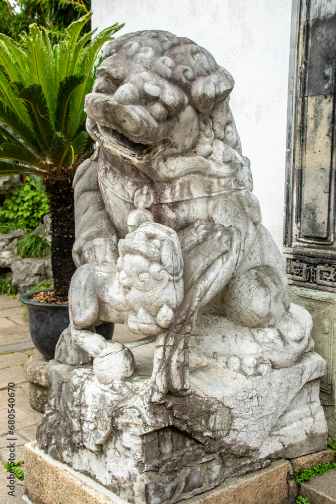 the beautiful view of Yu Garden. It is an extensive Chinese garden located beside the City God Temple in the northeast of the Old City of Shanghai at Huangpu District, Shanghai China. the beautiful view of Yu Garden. It is an extensive Chinese garden located beside the City God Temple in the northeast of the Old City of Shanghai at Huangpu District, Shanghai China.