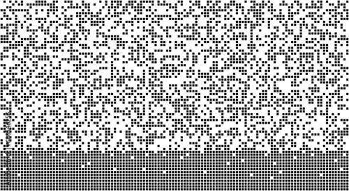 Dispersed background, Pixel background