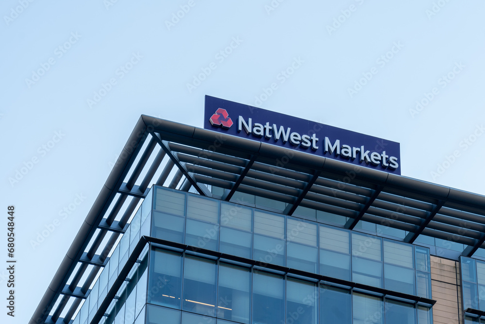 NatWest Markets office in Stamford, Connecticut, USA, on November 7