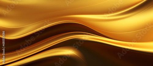 golden 3D silk with undulating lines.