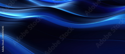 Captivating abstract design with undulating blue lines.