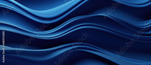 Captivating abstract design with undulating blue lines.