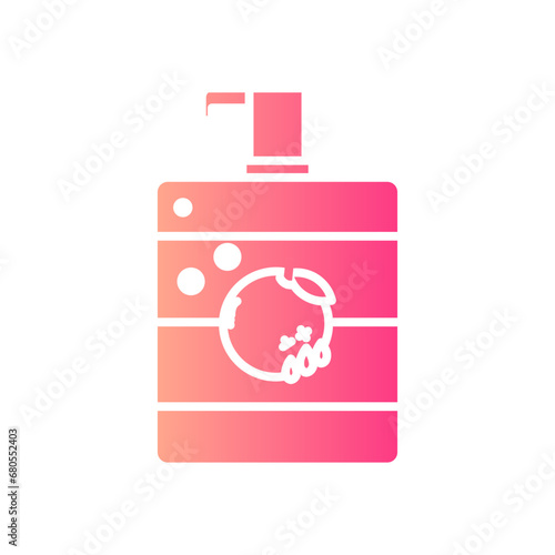 shower gel gradient icon