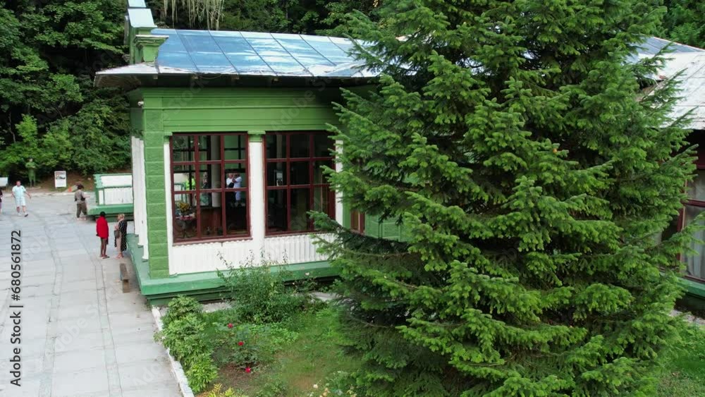 Stalin's House in Abkhazia on Lake Ritsa Stalin's House in Abkhazia on Lake Ritsa