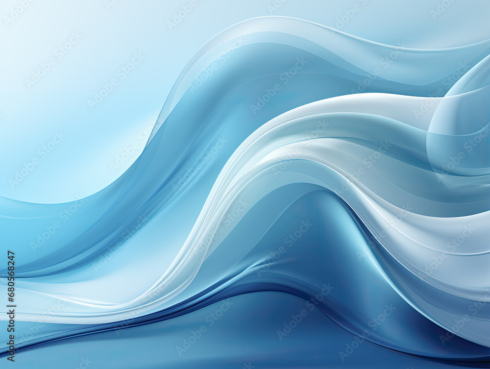 Obraz premium Background with an abstract light blue.
