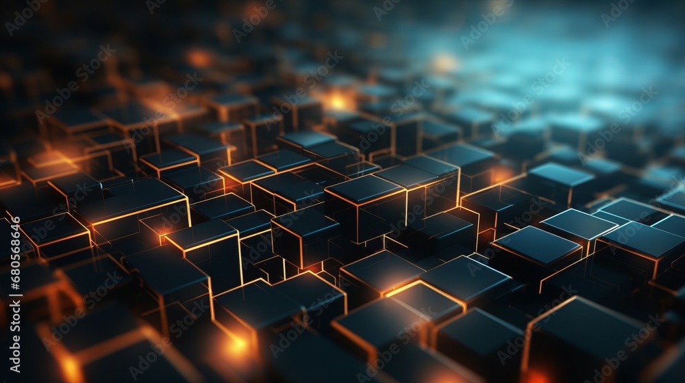 Fototapeta premium space neon abstract background.