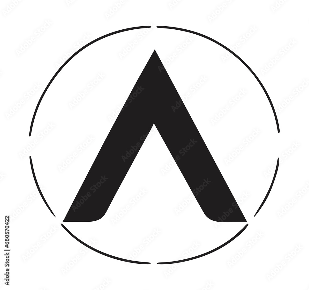 letter a logo letter a logo