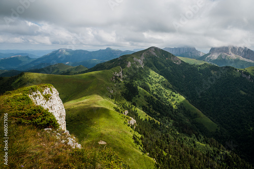 rocks of the Big Thacha in the Republic of Adygea in the Caucasus © Павел Чигирь