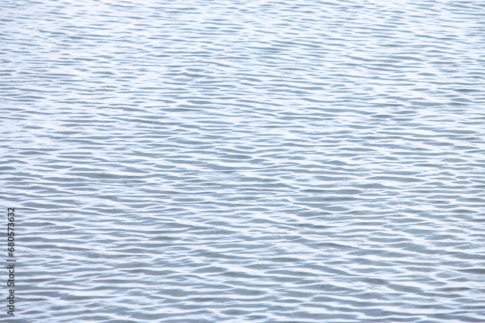 The background of the sea surface has many small waves. The background of the sea surface has many small waves.