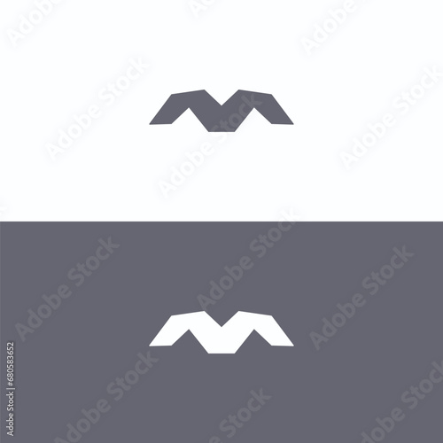 M logo| M letter logon letter, letter logo, typography logo, minimal, modern, business logo