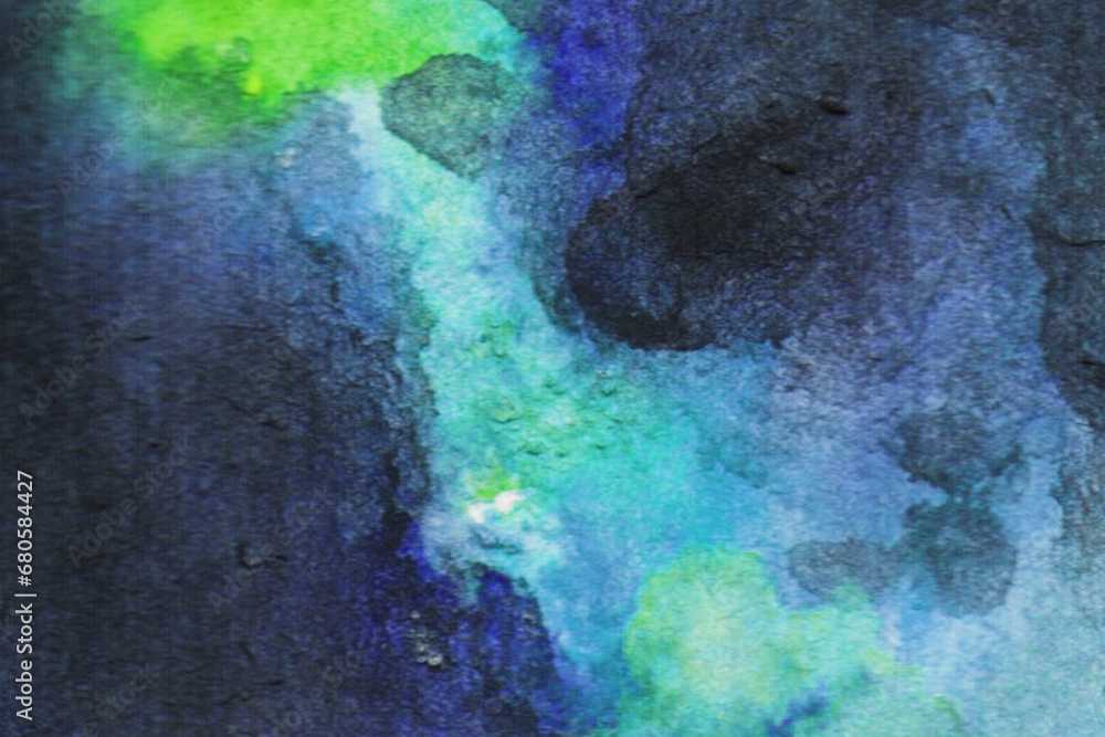 Unusual mixed tone watercolor background