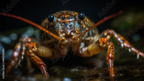 Mole cricket,Giant crayfish,Giant crayfish. Wildlife concept. © John Martin
