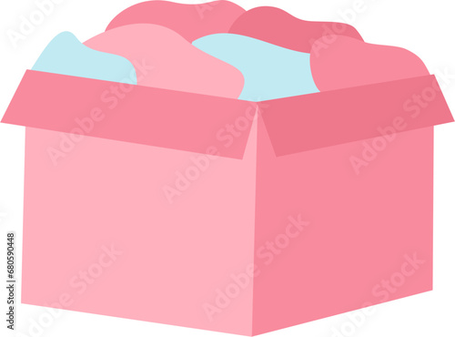 Box donation with cloutch