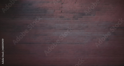 Old dust and rustic pastel pink brick wall. Sign. logo or product placement concept background. Advertisement idea. Copy space.