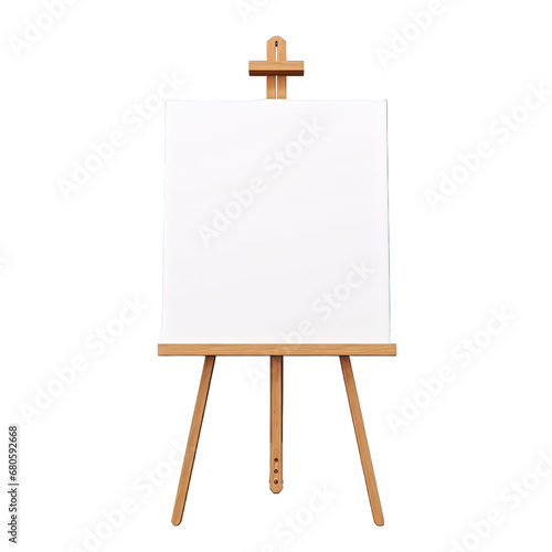 Easel Blank Canvas