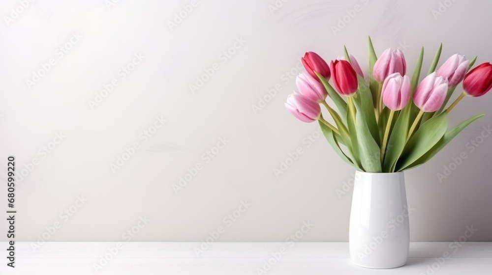tulips background with place for text. tulips background with place for text.