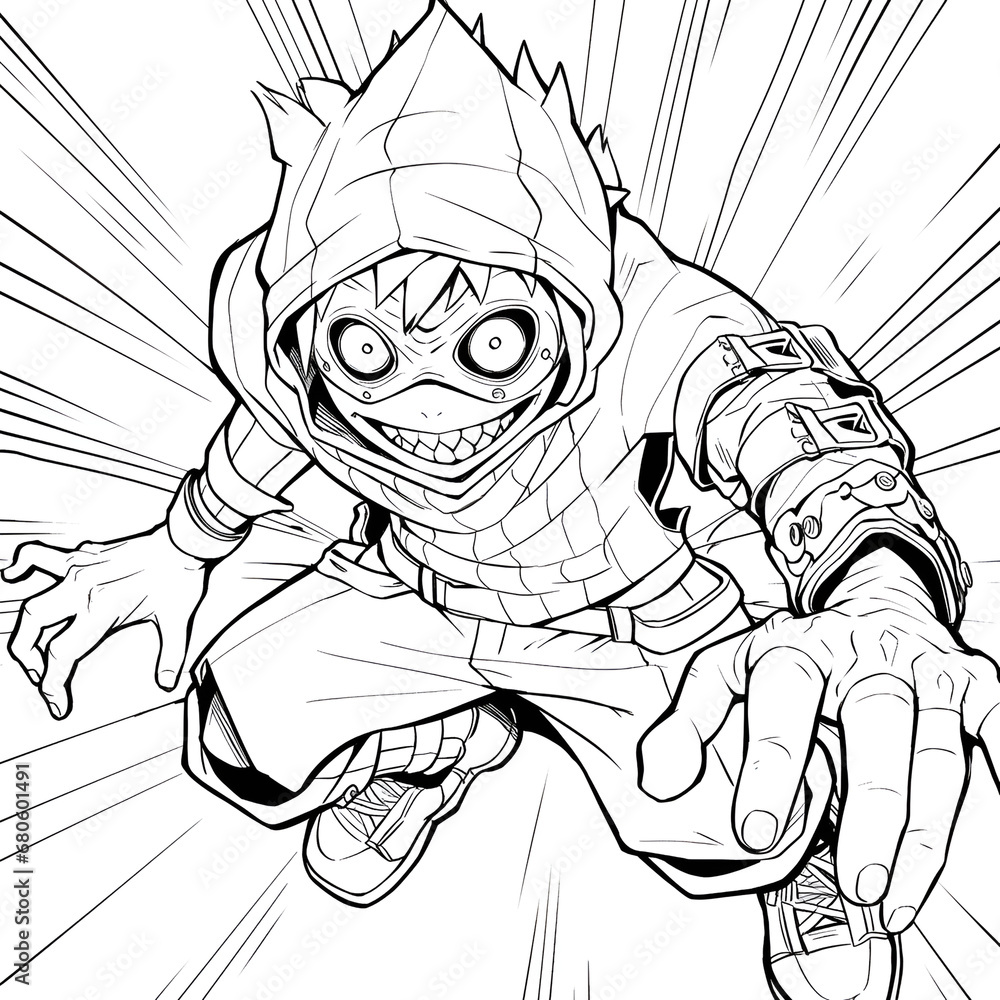 Fototapeta premium kid's coloring book