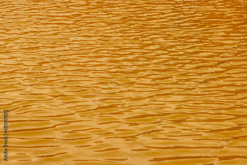 Fototapeta Naklejka Na Ścianę i Meble -  Yellow abstract wave pattern background