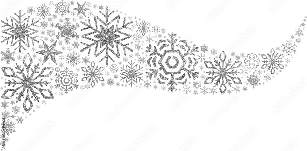 Snowflake silver curve Snowflake silver curve