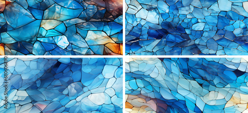 diamond repeat mosaic tile splash textile ornament print watercolor paint purple artistic graphic 