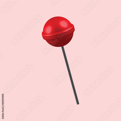 red lollipop